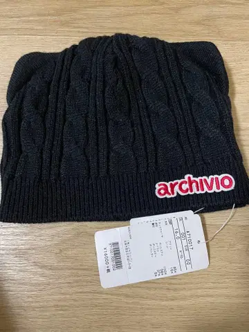 미사용 새상품 아르치비오 고양이 귀 니트 모자