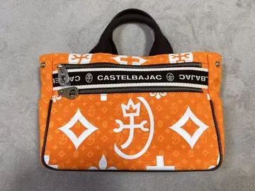CASTELBAJAC 오렌지 토트백