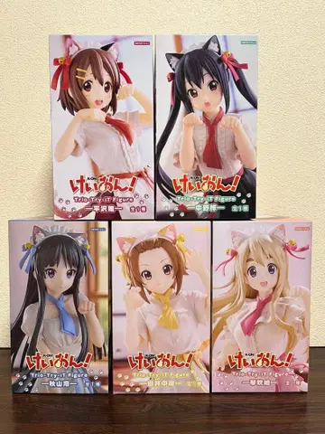 Trio-Try-iT 피규어 케이온! 방과 후 티타임 전 5종 세트