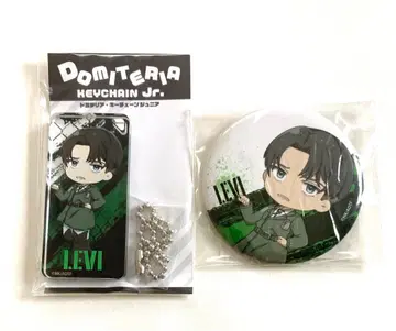 진격의 거인 리바이 후와포와 도미테리아 키체인, 캔뱃지