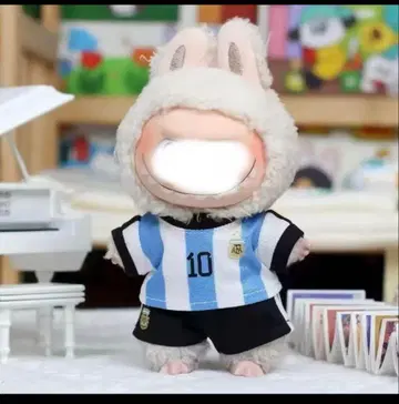 러브 럽 축구 유니폼 아르헨티나풍 아웃핏 옷 갈아입기 의류