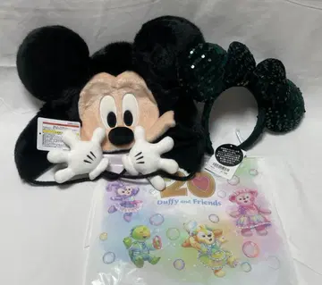 USED 팬캡 58cm 미키 와 머리띠 프리 미니