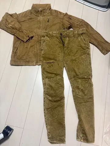 워크맨 데님 작업옷 세트 겉옷 LL 팬츠 L