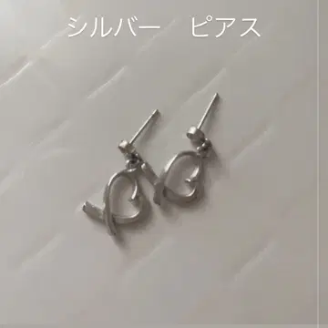 실버 하트형 귀걸이 크리스탈 포함 귀찌 결혼식 선물 저렴한