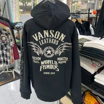 ( 52 ) VANSON 블랙 집업 후드티