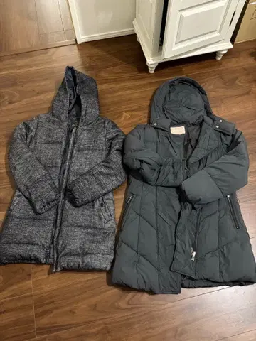 2벌 세트! 다운 자켓 GAP와 BANANA REPBLIC