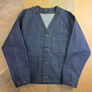 [ 미사용 ] A.P.C. 다크 데님 가디건 자켓 y56