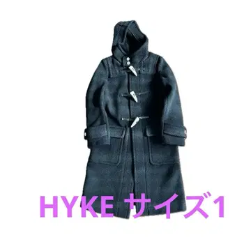 HYKE 하이크 더플 코트 화이트 토글