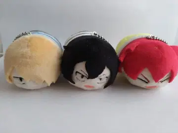 나약한 벌레 페달 모찌 마스코트 3세트