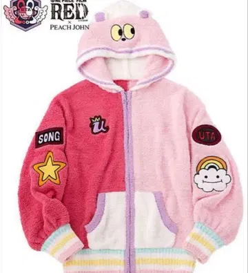 PEACH JOHN/ ONEPIECE FILM RED 우타 후드티