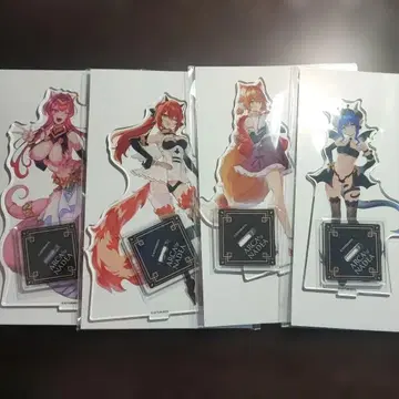 코토부키야 복권 아르카나디아 아크릴 스탠드 A상 4종 세트