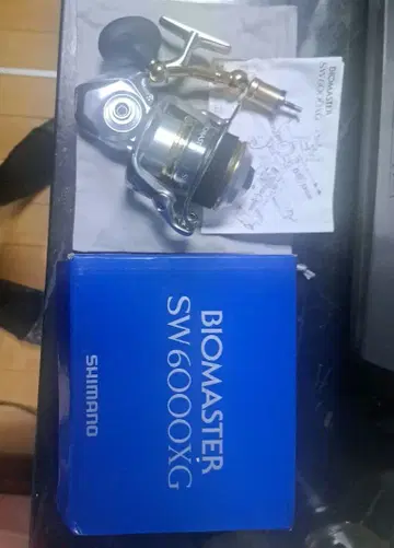 실버 BIOMASTER 스피닝 릴 sw6000xg