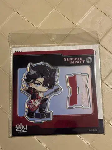 원신 한국 한정판 한국 카페 SD 아크릴 스탠드 리오세슬리