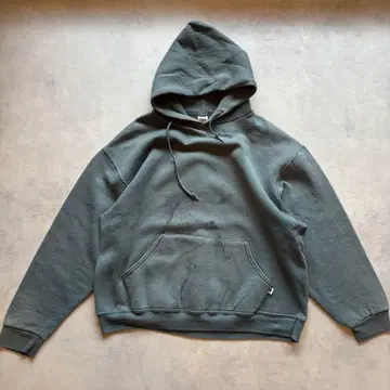 러셀 애슬레틱 후드 맨투맨 L 카키 무지