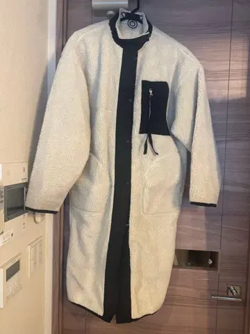 todayful 택 없음 보아 롱 코트