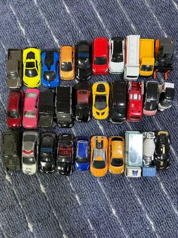 미니카 세트 다색 차량 다수