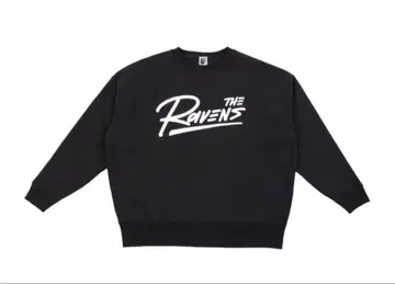 새상품 THE RAVENS 블랙 맨투맨 M 사이즈