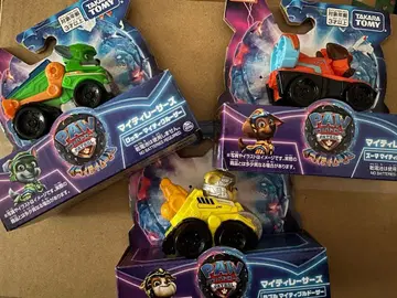 PAW 패트롤 미니카 3개 세트