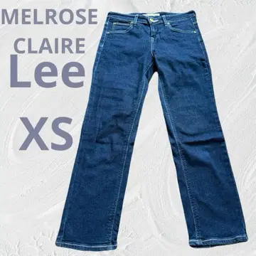 Lee x MELROSE CLAIRE 콜라보 데님 팬츠 XS