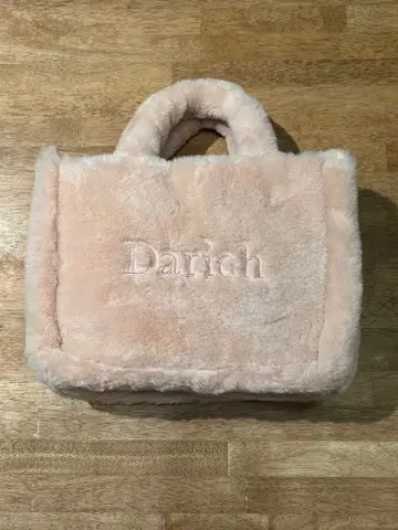 [ 미사용 ] Darich FLUFFY BAG PINK ver.
