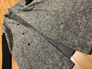 [ 확인 이미지 ] 오샤레 워커 kohAKU 이소재 절개 코트 아우터