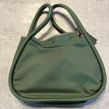 포리지 그린 핸드 파우치