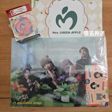 Mrs. GREEN APPLE 아크릴 참 & 클리어 파일 2점