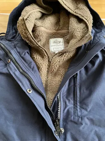 네이비/블랙 마운틴 후드티