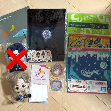 미세스 제일복권 A상 후지사와 E상 바스락 아크릴 참 기타 9점