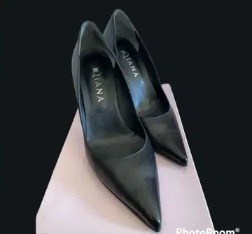 [오늘로 판매 종료] DIANA 블랙 스틸레토 펌프스 23.5cm