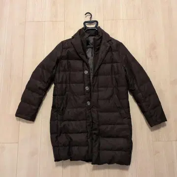 G-stage 스웨이드 느낌 2WAY 다운 체스터 코트 사이즈 M