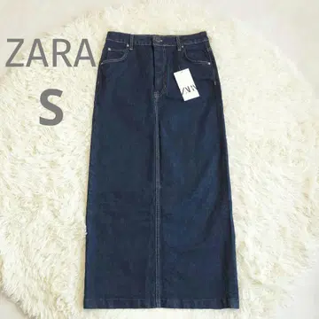 ZARA ZW 컬렉션 데님 펜슬 스커트 S