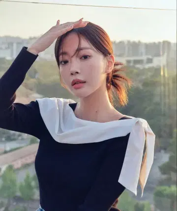 Mystrada 스카프 도킹 오프숄더 니트 M 미사용 새상품