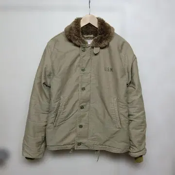 W737 U.S.N. N-1 덱 자켓 구제 의류 TALON 지퍼