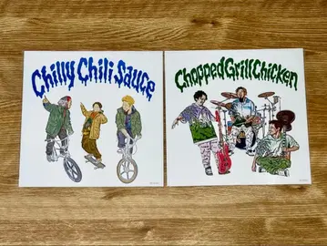 WANIMA 메가재킷 2장 치리소 찹드