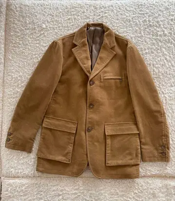 미츠미네 베이지 테일러드 자켓