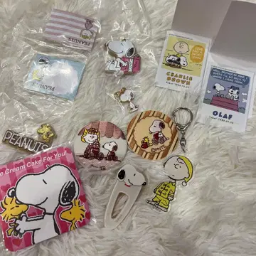 스누피 캐릭터 굿즈 세트