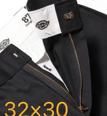 Dickies 874 블랙 32 x 30