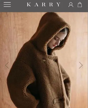 [ 새상품 ] karry 보아 코트 당일 배송