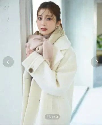 프로포션 바디 드레싱 코쿤 루프 코트 S 사이즈