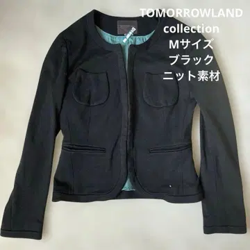 TOMORROWLAND collection 노카라 블랙 자켓