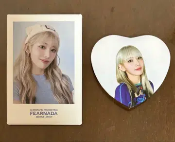 르세라핌 사쿠라 미야와키 사쿠라 캔뱃지 FEARNADA 팬미