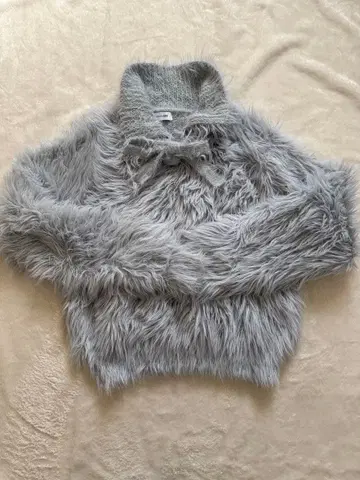 LAGUA GEM 퍼 니트