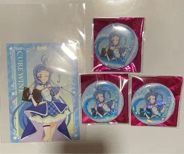 프리큐어 스이파라 윙크 캔뱃지 특전