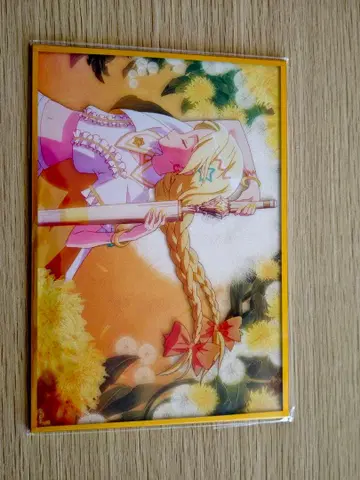 마에바시 위치즈 아크릴 글리터 색지 미츠마타 초코