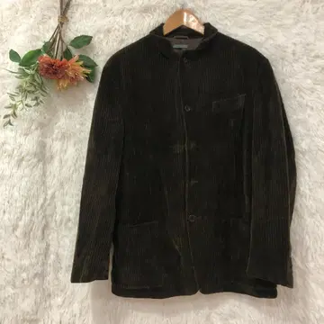 바니스뉴욕 굵은 폭 코듀로이 자켓 이탈리아제 브라운