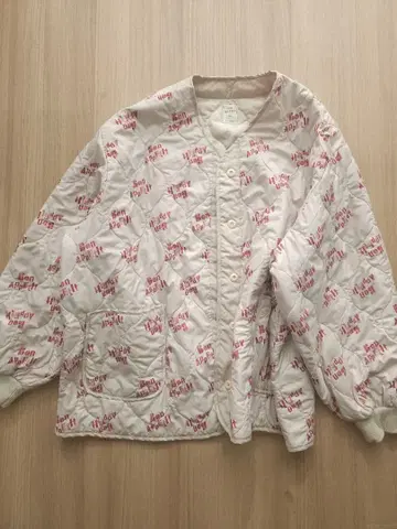 한국 여성용 오버 퀼팅 아우터