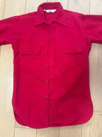 70s 울 리치 샤모아 아크로스 셔츠