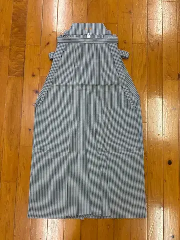 순수 실크 마노리 시마 하카마 끈 아래 약 95cm