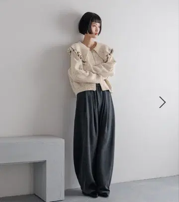 로리즈팜 프릴 가디건